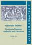 Detail knihyWords of Power: Studies in Rabbinic Authority and Literature