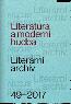 Detail knihyLiteratura a moderní hudba. Literární archiv 49/2017