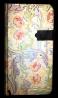 Detail knihyZápisník s magnetickým klipem 85x160 mm duhové květiny
